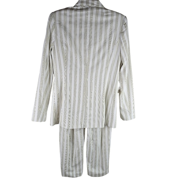 1. STATE Duet Double Breasted Striped Pantsuit in 10 - Picture 10 of 12